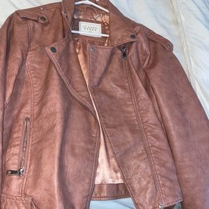 Leather jacket